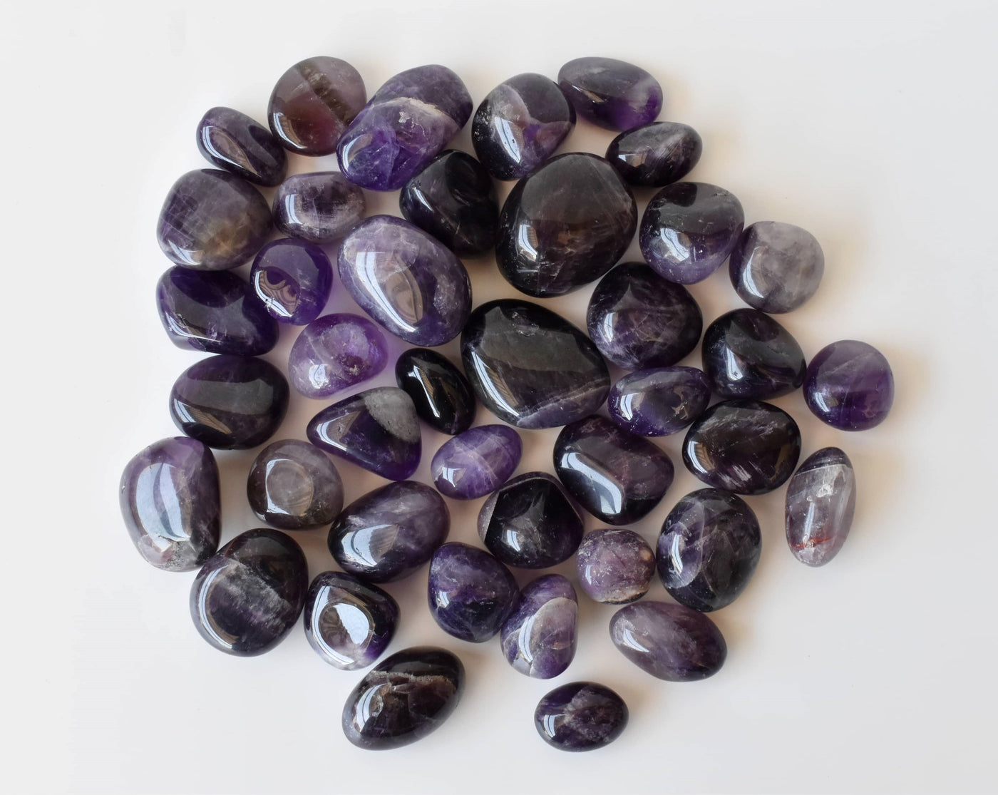 Amethyst Tumbled Crystals (Trust and Grace)
