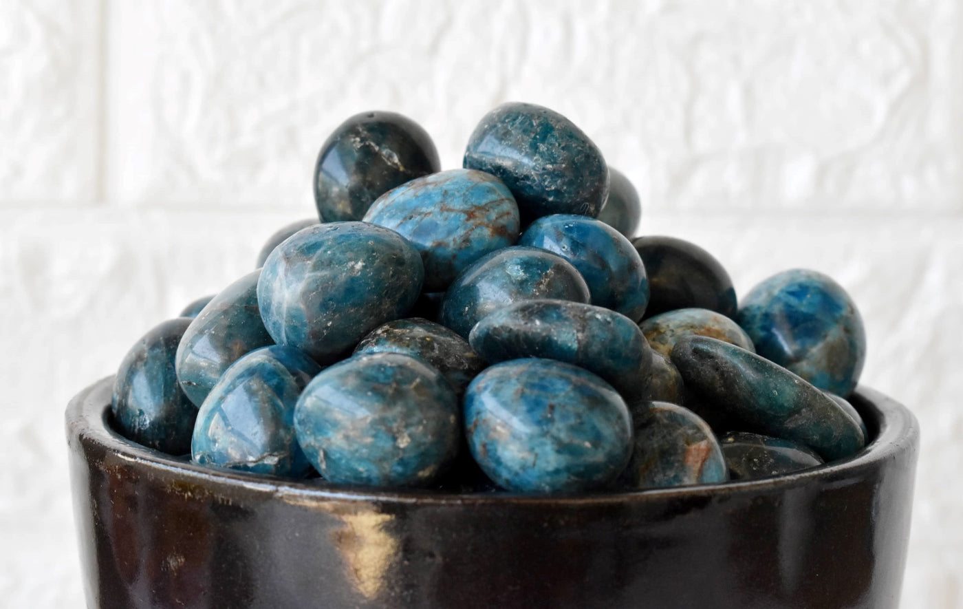 Apatite Tumbled Crystals (Psychic Abilities and Strength)