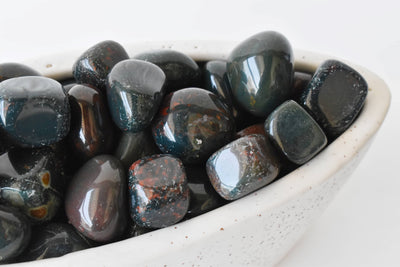 Bloodstone tumbled Crystals (Altruism and Cleansing)