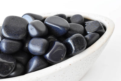 Blue Sandstone Tumbled Crystals (Inspiration and Trust)