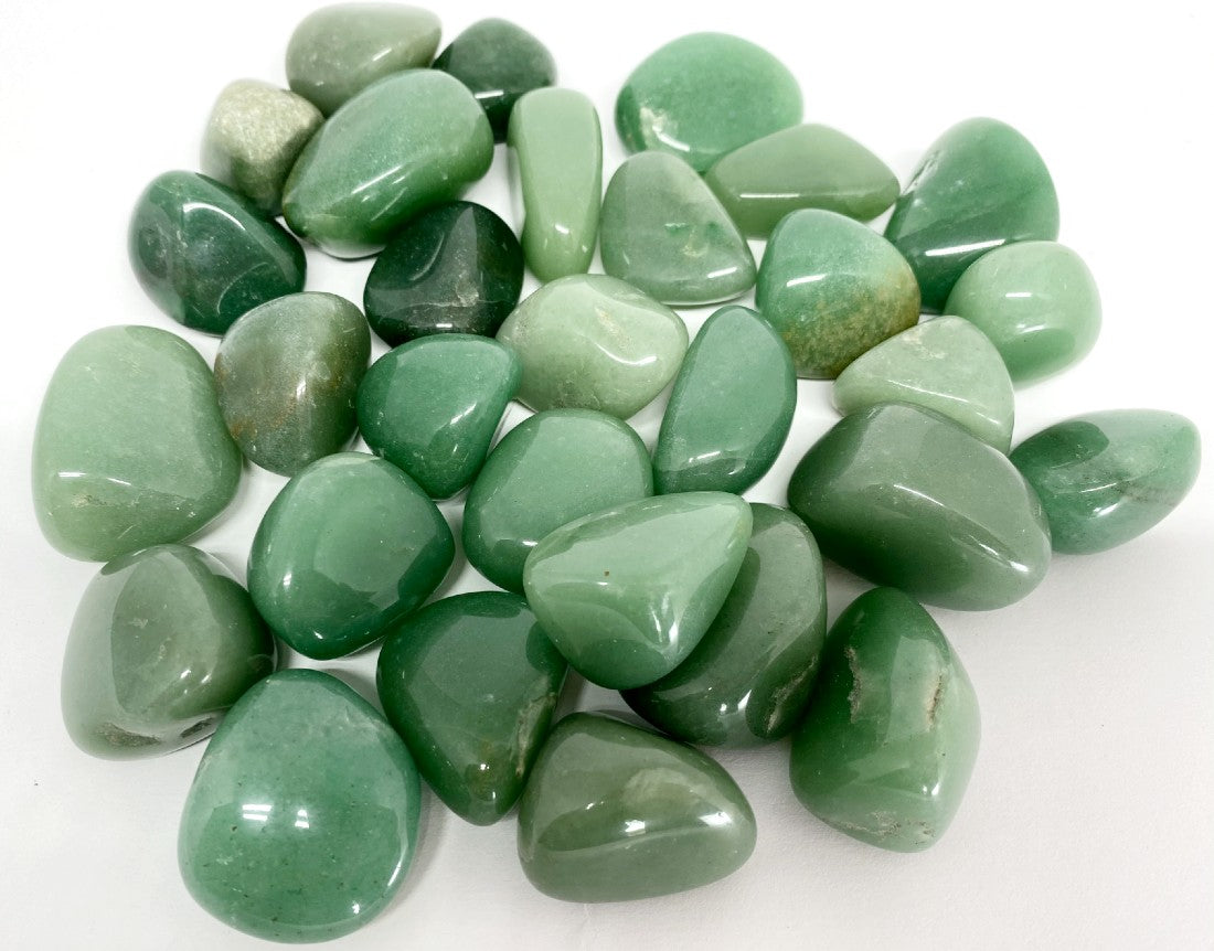 Pierre d'aventurine verte de qualité A, cristaux de taille moyenne, 1 pièce, 2, 3, 5 et 10 pièces