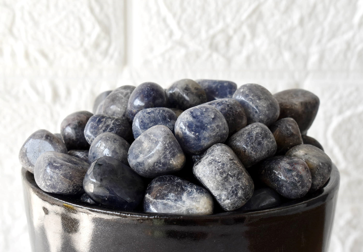 Iolite Tumbled Crystals(Meditation and Communication With Higher Realms)