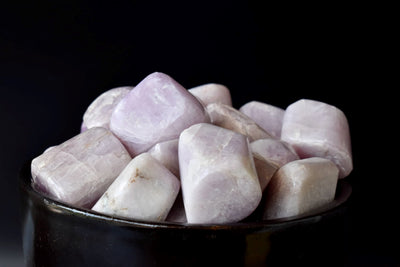 Kunzite Tumbled Crystals (Compassion and Unity Of Heart And Will)
