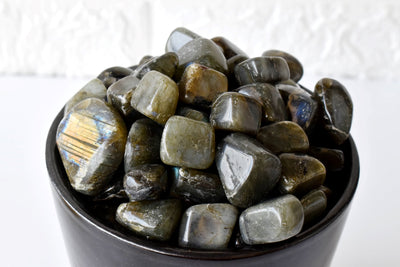 Labradorite Tumbled Crystals (Transformation and Connection With Nature)