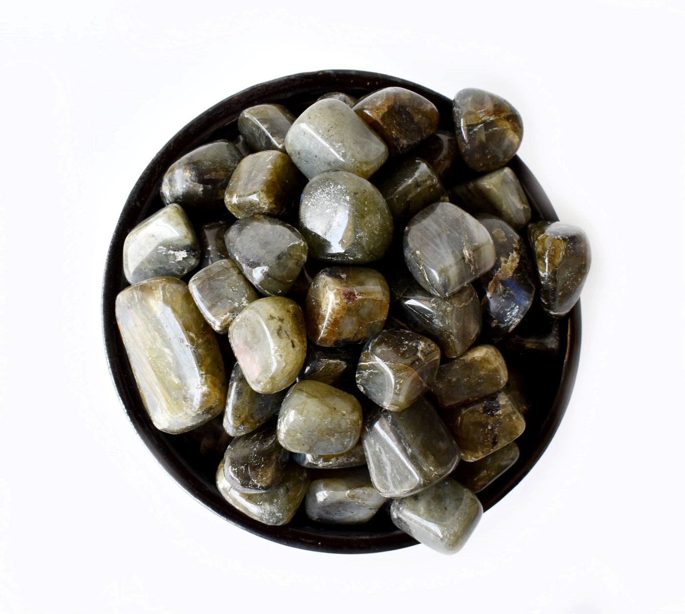 Labradorite Tumbled Stone A Grade, Cristaux Medium Tumbled, 1pc, 2,3,5 et 10pcs