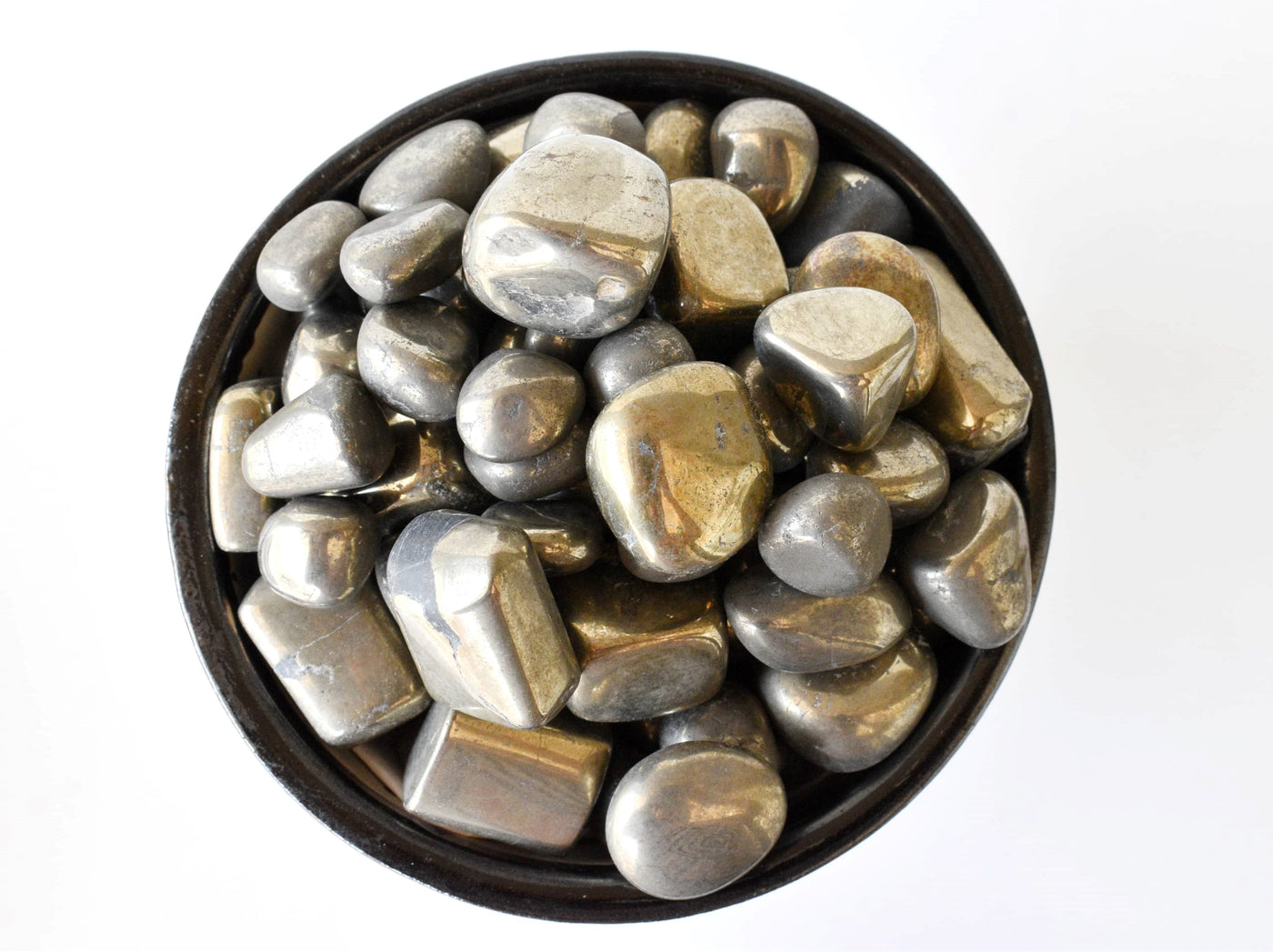 Pyrite Tumbled Crystals (Courage and Determination)