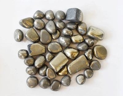 Pyrite Tumbled Crystals (Courage and Determination)