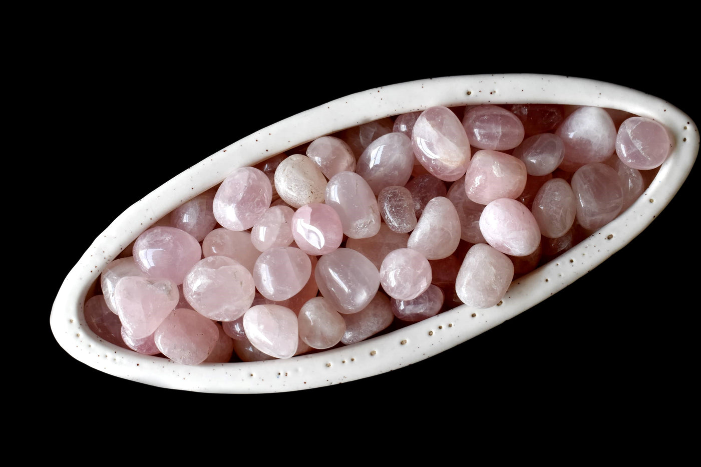 Rose Quartz Tumbled Crystals (Anxiety Relief and Relaxation)