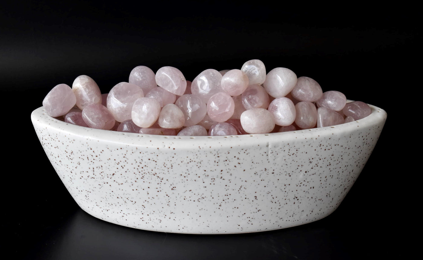 Pierre de quartz rose de qualité A, cristaux de taille moyenne, 1 pièce, 2, 3, 5 et 10 pièces