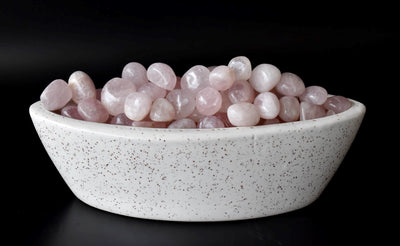 Rose Quartz Tumbled Crystals (Anxiety Relief and Relaxation)