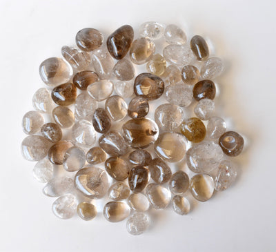 Pierre de quartz fumé de qualité L, petits cristaux roulés, 1pc, 2,3,5 et 10pcs