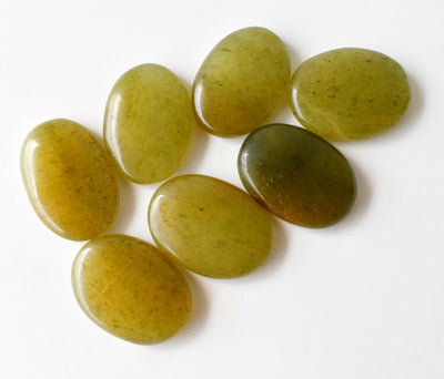Green Aventurine Pocket Stones (Emotional Understanding and Cleansing)