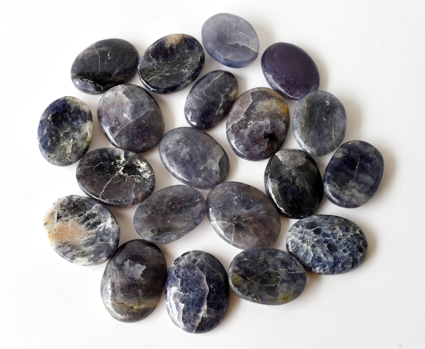Iolite Pocket Stones (Self- Healing and Communication With Higher Realms)