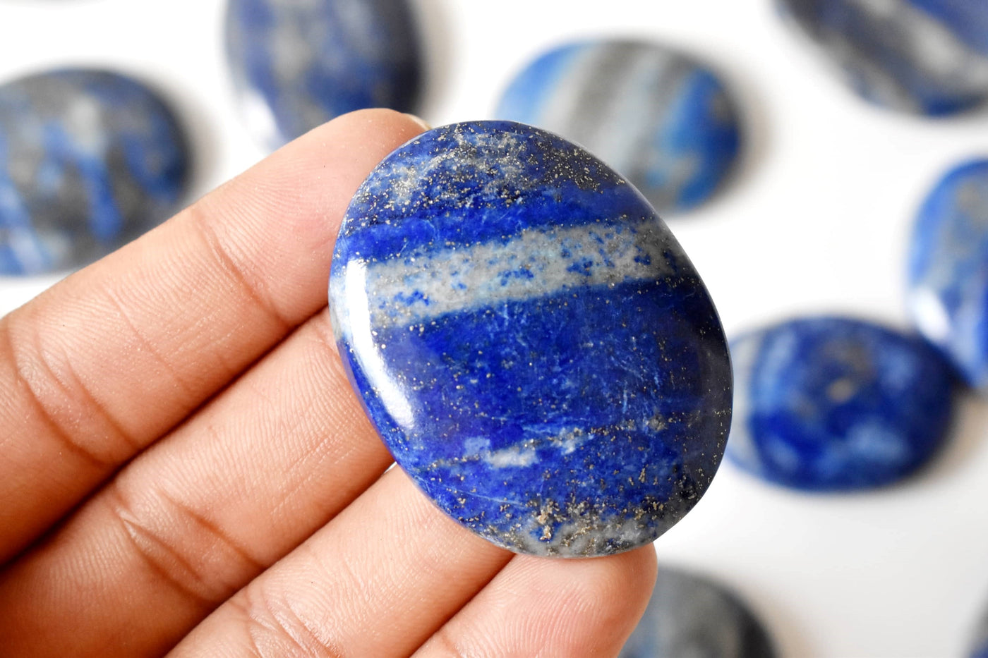 Lapis Lazuli Pocket Stones (Grounding and Protection)