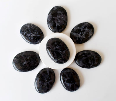 Larvikite Pocket Stones (Breaking Addictions and Clairvoyance )