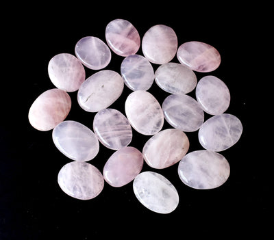 Rose Quartz Pocket Stones (Anxiety Relief and Relaxation)
