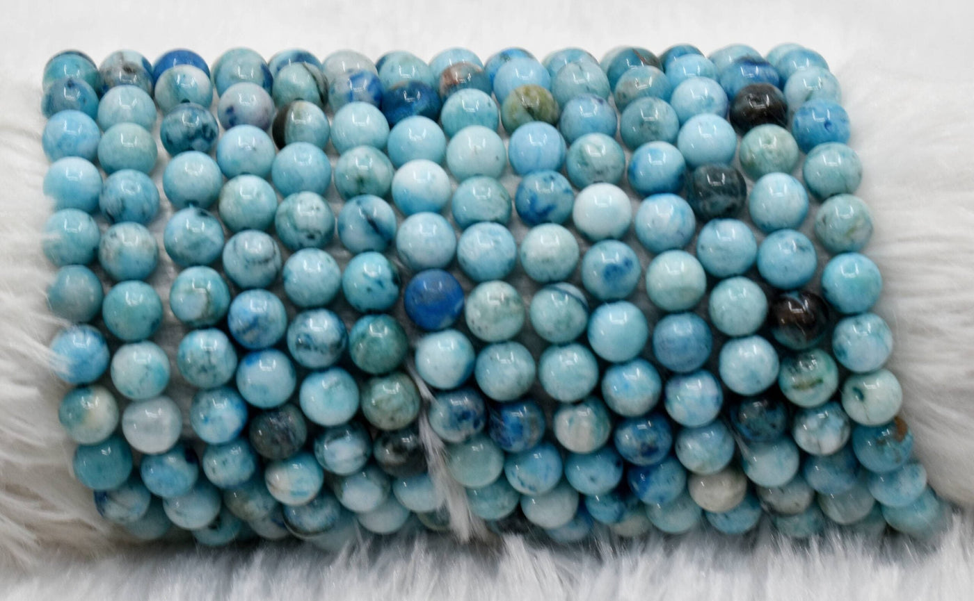 Round Beads-Aragonite A Grade