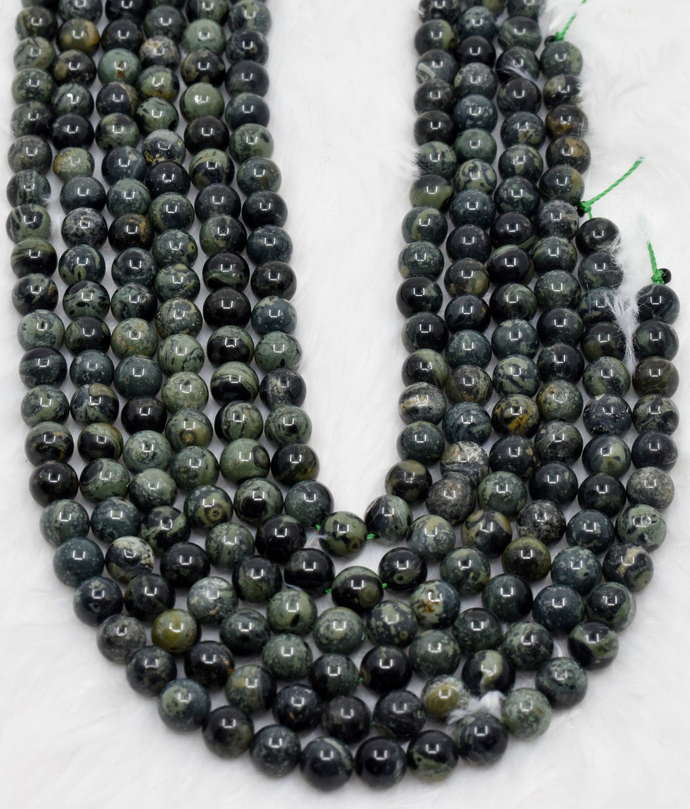 Kambaba Jasper Beads, Natural Round Crystal Beads 4mm to 10mm