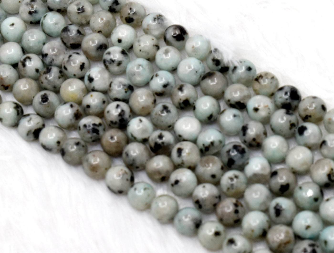 Kiwi Jasper A Grade 4mm, 6mm, 8mm, 10mm, 12mm Perles rondes