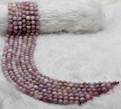 Kunzite AAA Grade 6mm, 8mm, 10mm Perles Rondes