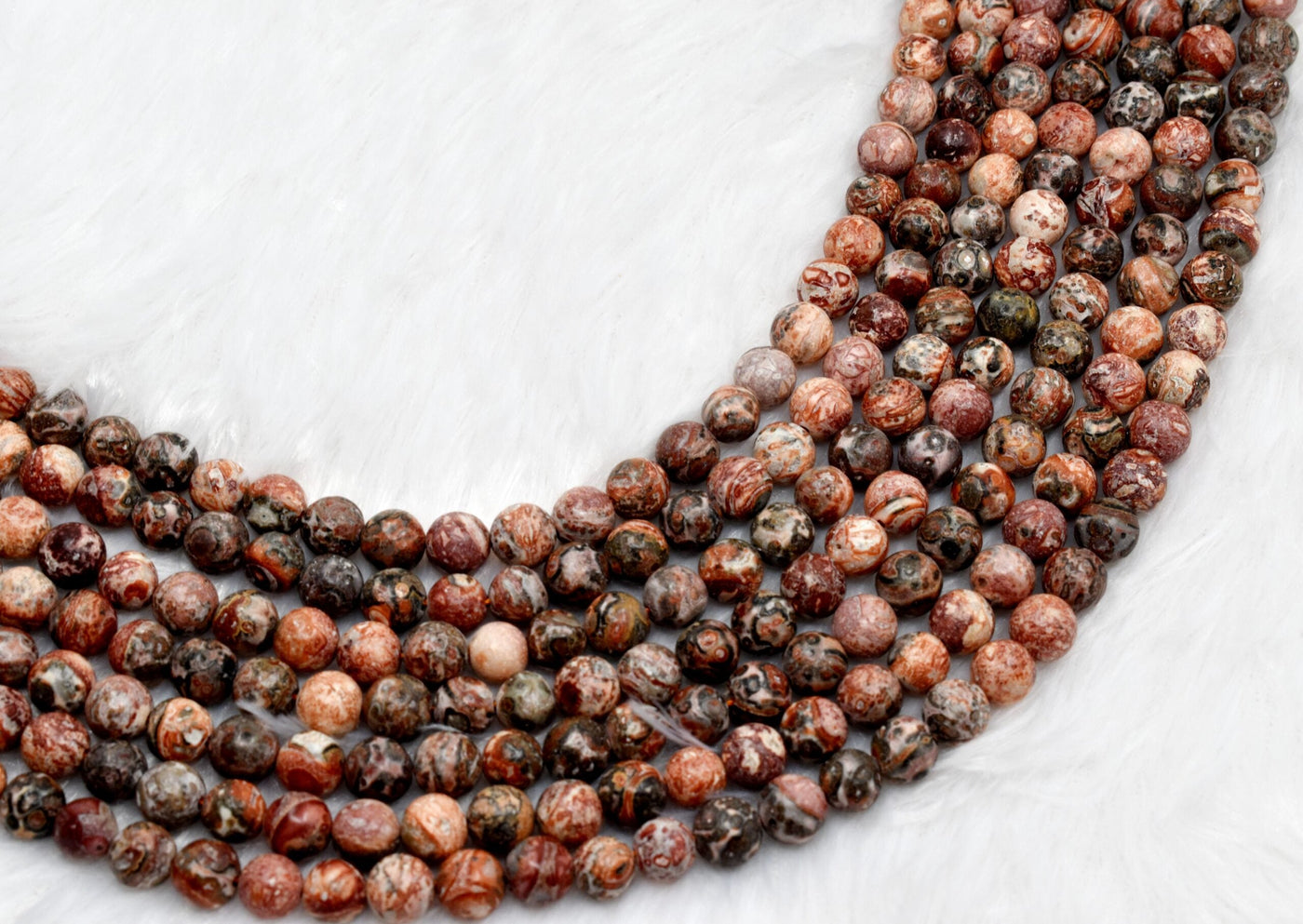 Leopardskin Jasper Beads, Natural Round Crystal Beads 6mm to 10mm