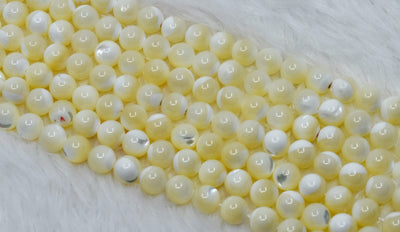 MOP Star Beads, Natural Round Crystal Beads 4mm to 12mm