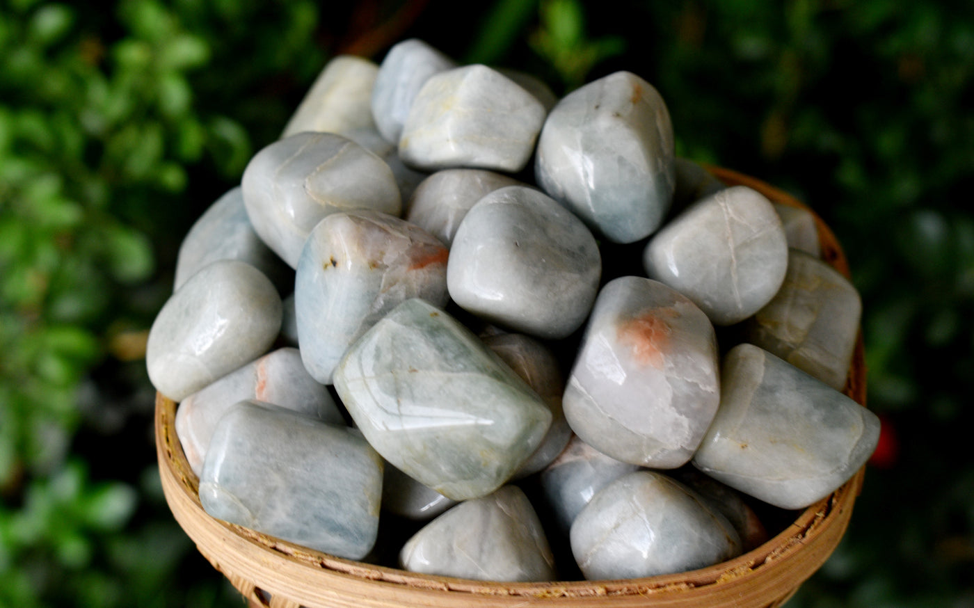  Genuine A Grade-Aquamarine Tumbled Stones