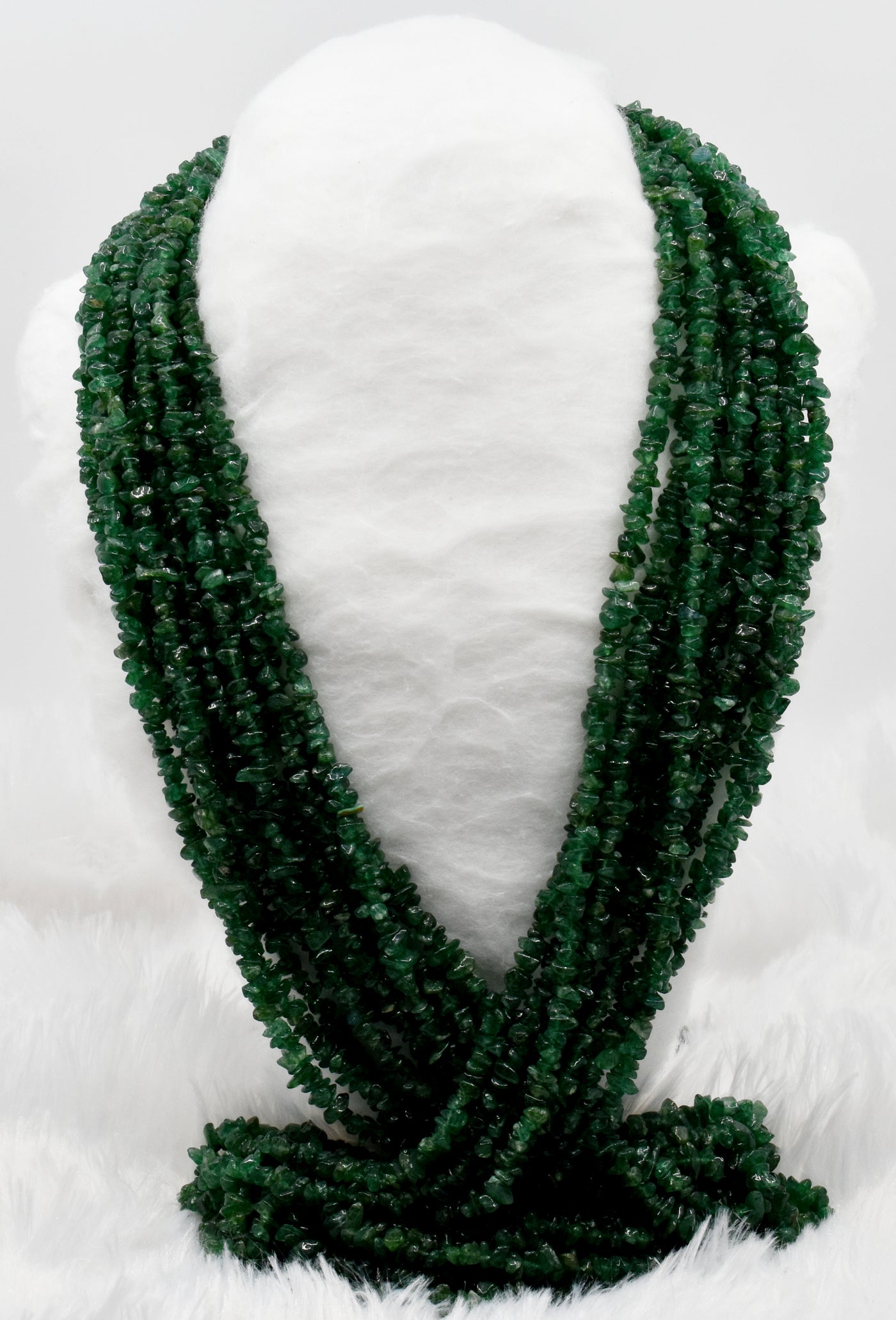 Perles non coupées en jade Grosullar brutes, perles de pierre brute en vrac.