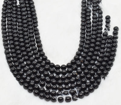 Black Onyx AAA  Grade 2mm, 3mm, 4mm, 6mm, 8mm, 10mm, 12mm Round Beads