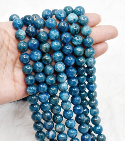 Apatite Star Grade-Round Beads