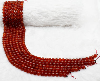 Red Onyx AAA Grade 3mm, 4mm, 6mm, 8mm, 10mm, 12mm, 14mm, 16mm, 20mm  Round Beads