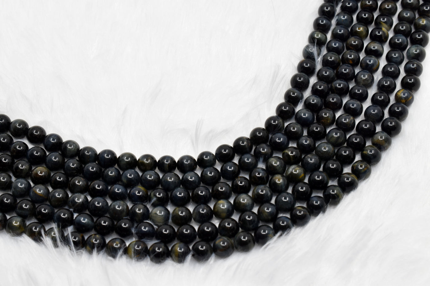 Golden Obsidian Beads, Natural Round Crystal Beads 4mm to 12mm