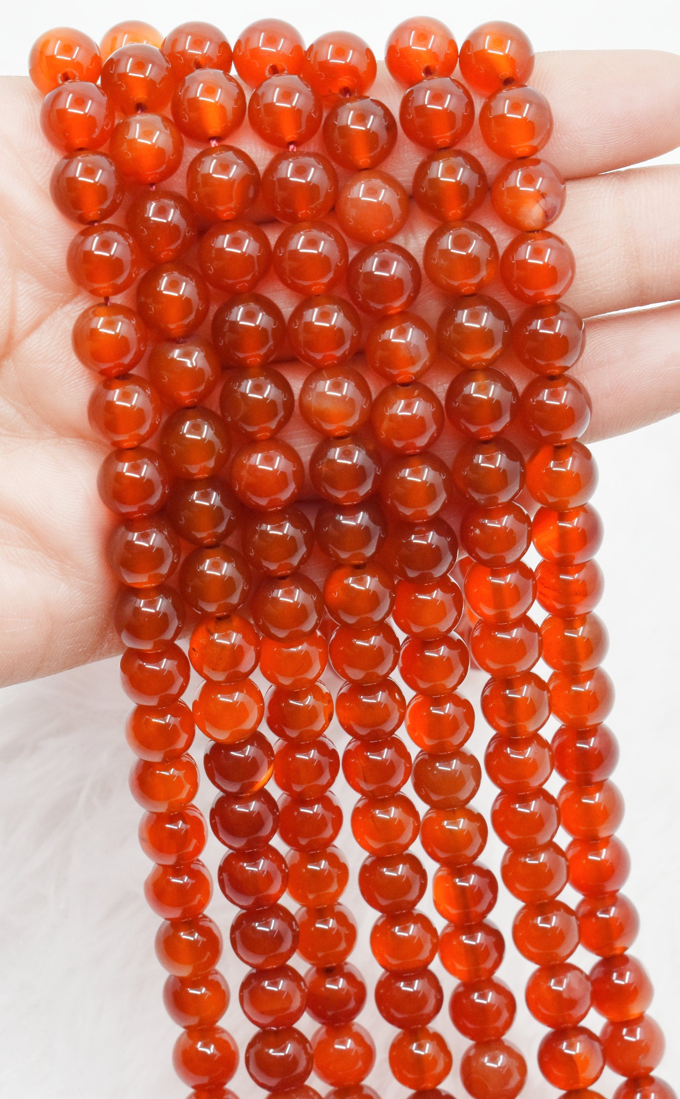 Onyx rouge AAA Grade 3mm, 4mm, 6mm, 8mm, 10mm, 12mm, 14mm, 16mm, 20mm Perles rondes
