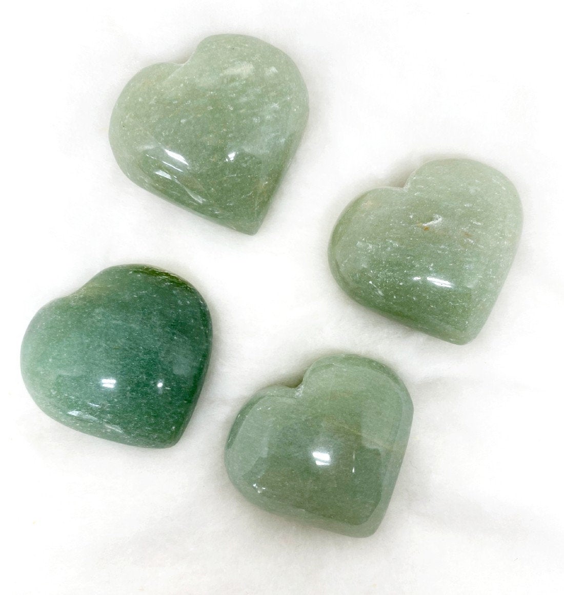 Buy Best Green Aventurine Hearts Crystal Products Online - Soothing Crystals